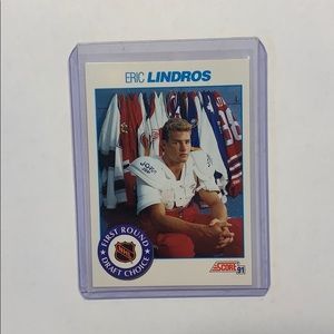 1991 Score Eric Lindros Rookie Card